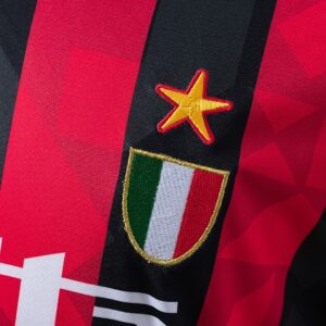 AC Milan 93_94 Home Long Sleeve Jersey – Replica Football Soccer Shirt – S–XXL