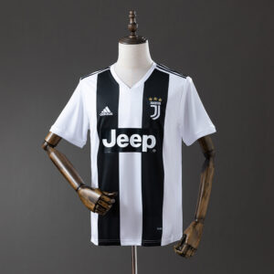 Juv 18_19 Home Retro Jersey – Replica Football Soccer Shirt – S–XXL
