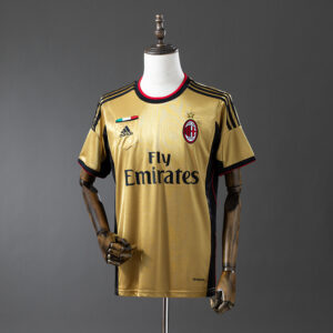 Retro 13_14 AC Milan Third Away Jersey – Replica Football Soccer Shirt – S–XXL