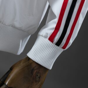 AC Milan Windbreaker White – Replica Football Soccer Windbreaker – S–XXL