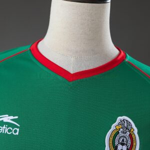 Mexico 2002 Home Retro Jersey – Replica Football Soccer Shirt – S–XXL