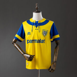 Retro Parma 93_95 Home Jersey – Replica Football Soccer Shirt – S–XXL
