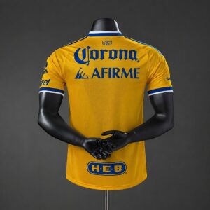 Tigres UANL 26_27 Player Version Home Jersey – Replica Football Soccer Shirt – S
