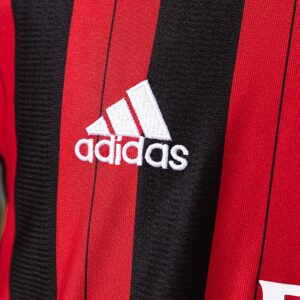 Retro Long Sleeve AC Milan 13_14 Home Jersey – Replica Football Soccer Shirt – S