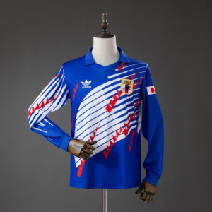 Japan 1993 Home Retro Long Sleeved Jersey – Replica Football Soccer Shirt – S–XX