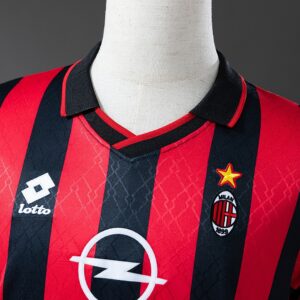 Retro 95_96 AC Milan Home Jersey – Replica Football Soccer Shirt – S–XXL