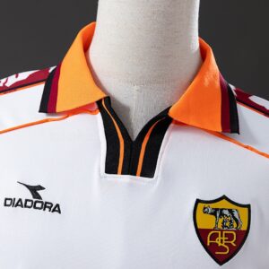 Retro Roma 98_99 Away Jersey – Replica Football Soccer Shirt – S–XXL
