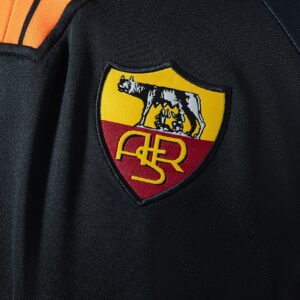 Retro Long Sleeve Roma 98_99 Third Away Jersey – Replica Football Soccer Shirt –