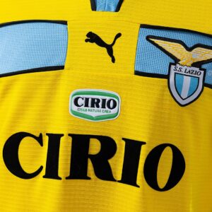 Retro Lazio 98_99 Yellow Jersey – Replica Football Soccer Shirt – S–XXL