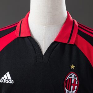 Retro AC Milan 00_01 Third Away Jersey – Replica Football Soccer Shirt – S–XXLL