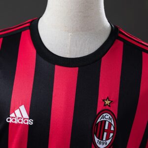 Retro AC Milan 17_18 Home Jersey – Replica Football Soccer Shirt – S–XXL
