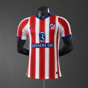 Atletico Madrid 26_27 Home Player Version Jersey – Replica Football Soccer Shirt