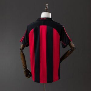 Retro AC Milan 00_02 Home Jersey – Replica Football Soccer Shirt – S–XXL