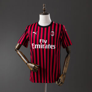 Retro AC Milan 19_20 Home Jersey – Replica Football Soccer Shirt – S–XXL