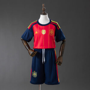Spain 2026 Home 2-Star Champion Kids Football Kit Jersey | Spain Football Jersey