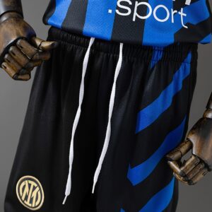 Inter Milan 24_25 Home Kids Kit Jersey – Replica Football Soccer Kit – Size 16–2