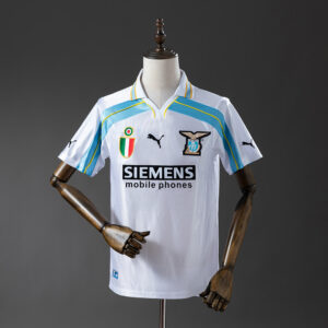 Lazio 99_00 Centenary Retro Jersey – Replica Football Soccer Shirt – S–XXL