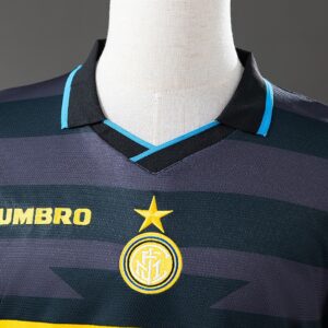 Inter Milan 97_98 Third Away Long Sleeve Retro Jersey – Replica Football Soccer