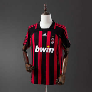 Retro 06_07 AC Milan Home Jersey – Replica Football Soccer Shirt – S–XXL