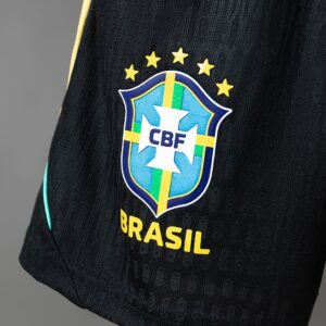 Brazil 2026 Player Version Training Zipper Shorts – Replica Football Soccer Shor