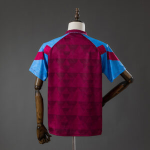 Aston Villa 1998 Home Stadium Retro Jersey – Replica Football Soccer Shirt – S–X
