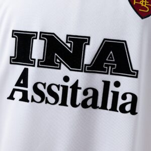 Retro Long Sleeve Roma 98_99 Away Jersey – Replica Football Soccer Shirt – S–XXL