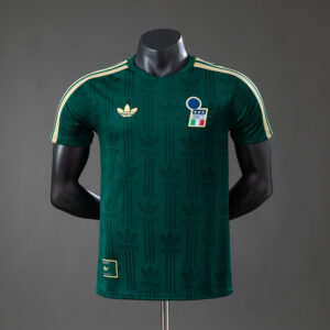 Italy 2026 OG Player Version Training Jersey – Green – Replica Football Soccer S