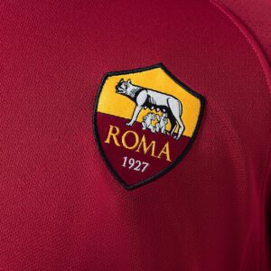 Retro Long Sleeve Roma 17_18 Home Jersey – Replica Football Soccer Shirt – S–XXL