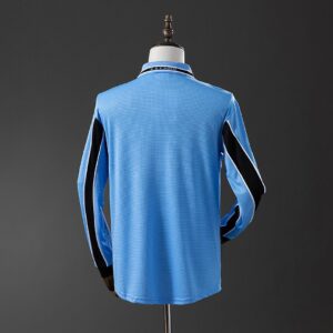 Retro Long Sleeve Lazio 98_99 Home Jersey – Replica Football Soccer Shirt – S–XX