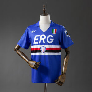 Retro Sampdoria 94_95 Home Jersey – Replica Football Soccer Shirt – S–XXL