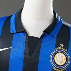 Inter Milan 07_08 Home Retro Jersey – Replica Football Soccer Shirt – S–XXL