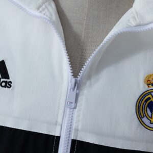 Real Madrid 13_14 Track Jacket Retro Windbreaker – Replica Football Soccer Shirt