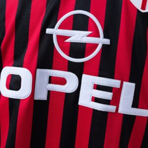 Retro 99_00 AC Milan Home Jersey – Replica Football Soccer Shirt – S–XXL