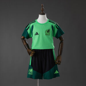 Mexico 2026 Player Version Training Kids Kit Jersey - Green – Replica Football S
