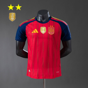 Spain 2026 Home 2-Star Champion Player Version Jersey | Spain Football Jersey Yu