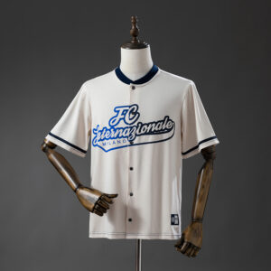 Inter Milan 25_26 Baseball - Beige Jersey – Replica Football Soccer Shirt – S–4X
