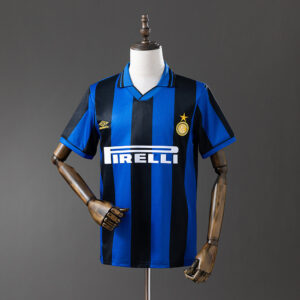 Retro Inter Milan 95_96 Home Jersey – Replica Football Soccer Shirt – S–XXL