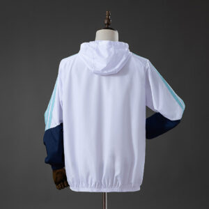 Argentina 2026 All Weather Jacket Windbreaker - White S-XXL – Replica Football S