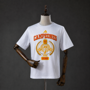 Spain 2026 We Are Champions T-Shirt White | Spain Football Shirt Yupoo S-3XL