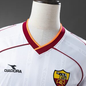 Retro Roma 99_00 Away Jersey – Replica Football Soccer Shirt – S–XXL