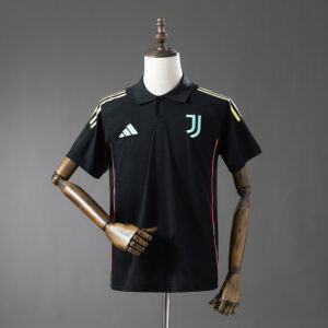 Juv 25_26 POLO - Black – Replica Football Soccer Polo Shirt – S–XXL