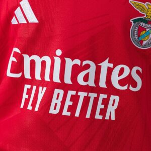 Benfica 26_27 Home Kids Kit Jersey – Replica Football Soccer Kit – Size 16–28