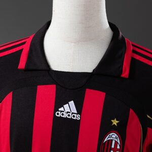 Retro 06_07 AC Milan Home Jersey – Replica Football Soccer Shirt – S–XXL
