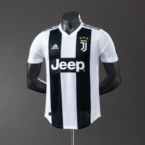 Juventus 2018/19 Home Player Version Retro Jersey – Vintage Replica Football Soc