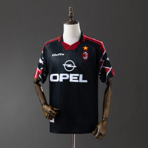 AC Milan 97_98 Second Away Special Edition Retro Jersey – Replica Football Socce
