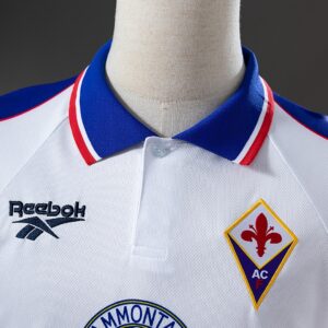 Fiorentina 95_96 Away Retro Jersey – Replica Football Soccer Shirt – S–XXL