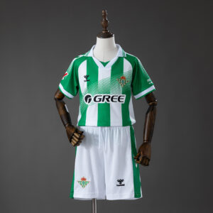 Real Betis 26_27 Home Kids Kit Jersey – Replica Football Soccer Shirt – Size 16-