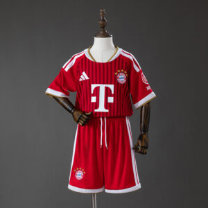 Bayern Munich 26_27 Home Kids Kit Jersey – Replica Football Soccer Kit – Size 16