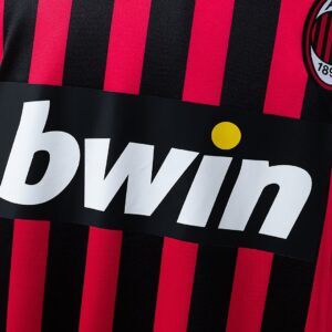 Retro Long Sleeve AC Milan 07_08 Home Jersey – Replica Football Soccer Shirt – S