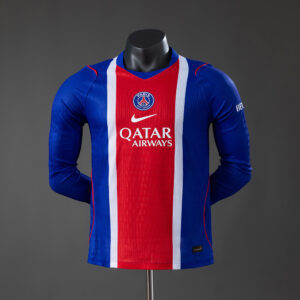 PSG 26_27 Home Player Version Long Sleeved Jersey – Replica Football Soccer Shir